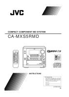 JVC CAMXS-5-RMD-Owners-Manual